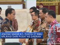Video: Jokowi Sindir K/L Punya 27 Ribu Aplikasi dari Pusat ke Daerah