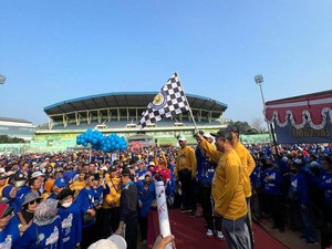 KAUJE Gelar Jalan Gembira Nasional, Sarmuji: Bangun Kontribusi Alumni