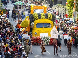 Rute Terbaru Surabaya Vaganza 2025 Hari Ini, Cek Jalurnya di Sini