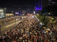 Menyemut, Penampakan Ribuan Warga Israel Demo 