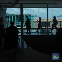 Peserta HLF-MSP 2024 Berdatangan, Bandara I Gusti Ngurah Rai Padat