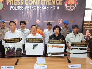 Perampok Berpistol Todong Karyawan Minimarket di Bekasi, 1 Pelaku Ditangkap