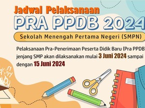 Pra Penerimaan PPDB SMP Tangsel 2024 Dibuka 3 Juni, Cek Alurnya di Sini