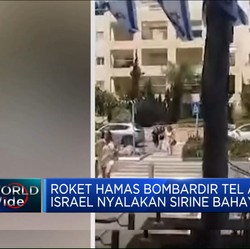 Video: Roket Hamas Bombardir Tel Aviv, Israel Nyalakan Sirine Bahaya