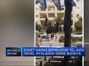 Video: Roket Hamas Bombardir Tel Aviv, Israel Nyalakan Sirine Bahaya