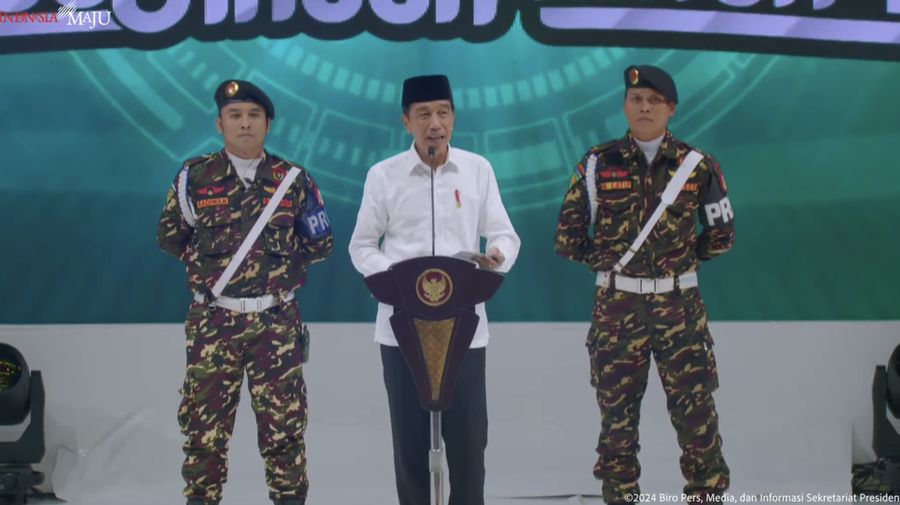 Sambutan Presiden Jokowi pada Acara Inaugurasi Menuju Ansor Masa Depan, Jakarta, 27 Mei 2024