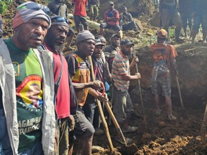 Ngerinya Tanah Longsor di Papua Nugini, Tak Ada Rumah Tersisa