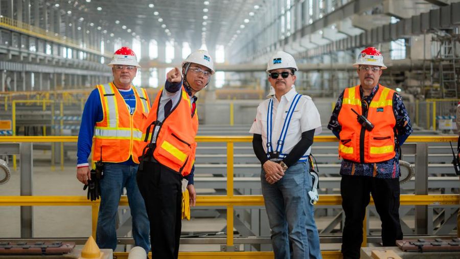 Smelter freeport beroperasi Juni 2024. (Dok. Freeport)