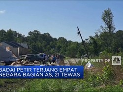 Video: Badai Petir Terjang Empat Negara Bagian AS, 21 Tewas