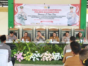 Gelar Cangkrukan, Kapolres Bojonegoro Ajak Warga Perangi Miras-Judi Online