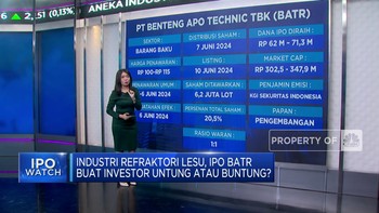Video: Menakar Prospek IPO BATR Saat Industri Refraktori Lesu