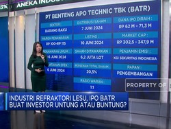 Video: Menakar Prospek IPO BATR Saat Industri Refraktori Lesu
