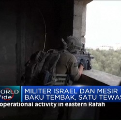 Video: Militer Israel & Mesir Baku Tembak, Satu Tewas