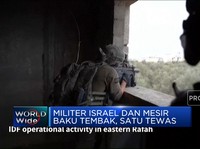 Video: Militer Israel & Mesir Baku Tembak, Satu Tewas