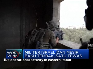 Video: Militer Israel & Mesir Baku Tembak, Satu Tewas