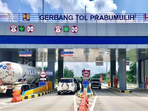 288.350 Kendaran Melintas di JTTS Selama Long Weekend