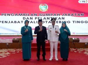 Pj Gubsu Lantik Muttaqien sebagai Pj Walkot Tebing Tinggi Gantikan Syarmadani
