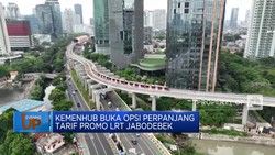 Video: Kemenhub Buka Opsi Perpanjang Tarif Promo LRT Jabodebek