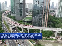 Video: Kemenhub Buka Opsi Perpanjang Tarif Promo LRT Jabodebek