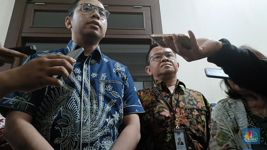 Komisi Pengawas Persaingan Usaha (KPPU) mengundang sejumlah pihak membicarakan masuknya Starlink ke Indonesia. (CNBC Indonesia/Novina Putri Bestari)