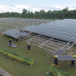 Pertamina Hulu Rokan Manfaatkan PLTS Terbesar di Indonesia