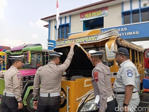 Konvoi Angkut Lansia, 6 Odong-odong di Banyumas Diciduk Polisi
