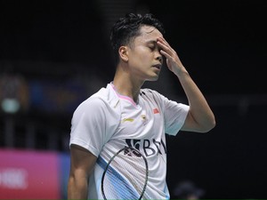Ginting Tersingkir Cepat di Indonesia Open 2024, Warganet Bertanya-tanya