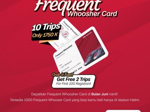 Naik Whoosh Jakarta-Bandung Pakai Kartu Ini Jadi Lebih Hemat