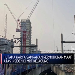Hutama Karya Sampaikan Permohonan Maaf Atas Insiden Di MRT Kejagung