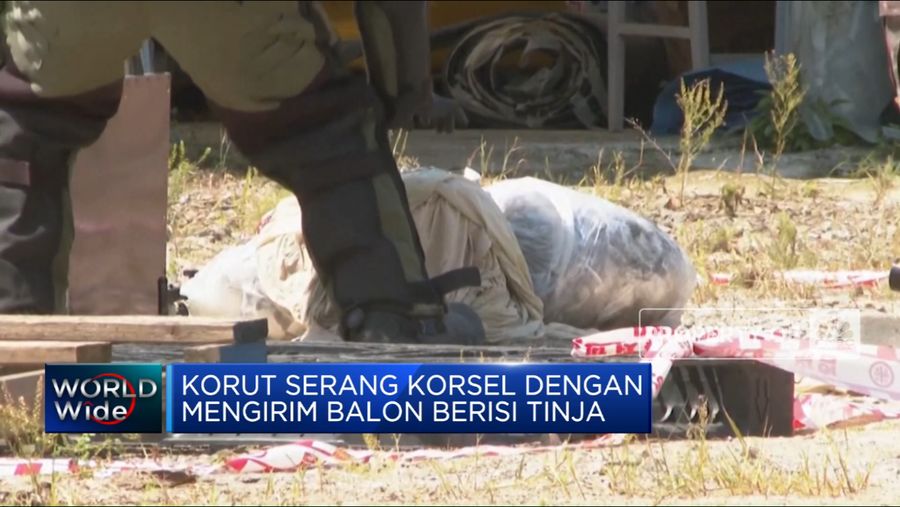 Korut Serang Korsel Dengan Mengirim Balon Berisi Tinja