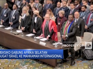 Video: Meksiko Gabung Afsel Gugat Israel ke Mahkamah Internasional