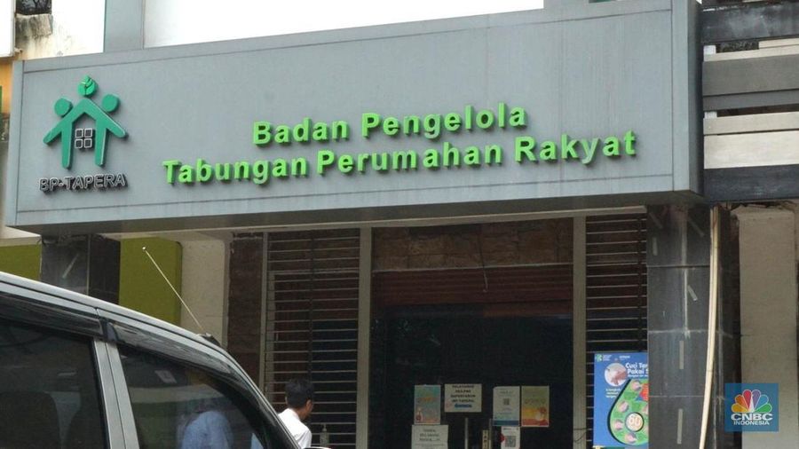 Suasana Kantor BP Tapera di Jl. Falatehan, Melawai Kebayoran Baru, Jakarta Selatan, Kamis, (30/5). Peraturan Pemerintah (PP) Nomor 21 Tahun 2024 tentang perubahan atas Peraturan Pemerintah Nomor 25 Tahun 2020 tentang Tabungan Perumahan Rakyat (Tapera) telah diterbitkan. (CNBC Indonesia/Muhammad Sabki))