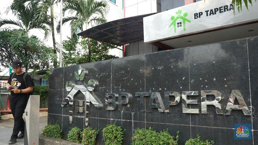 Suasana Kantor BP Tapera di Jl. Falatehan, Melawai Kebayoran Baru, Jakarta Selatan, Kamis, (30/5). Peraturan Pemerintah (PP) Nomor 21 Tahun 2024 tentang perubahan atas Peraturan Pemerintah Nomor 25 Tahun 2020 tentang Tabungan Perumahan Rakyat (Tapera) telah diterbitkan. (CNBC Indonesia/Muhammad Sabki))
