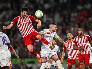 Olympiakos Vs Fiorentina: Menang 1-0, Thrylos Juara Conference League