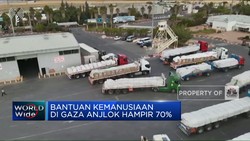Video: Rafah Digempur, Bantuan Kemanusiaan di Gaza Anjlok Hampir 70%