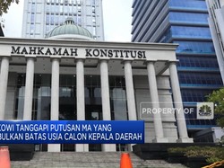 Jokowi Tanggapi Putusan MA Kabulkan Batas Usia Calon Kepala Daerah