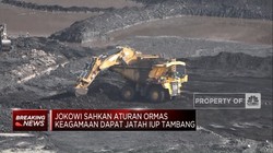 Video: Jokowi Sahkan Aturan Ormas Keagamaan Dapat Jatah IUP Tambang