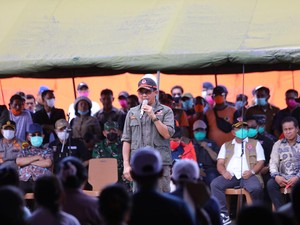 2 Pekan Gunung Ibu Halmahera Barat Status Awas, 1.962 Warga Mengungsi