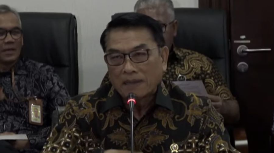 Kepala Staf Kepresidenan Moeldoka, saat konferensi pers program TAPERA. (YouTube/Kantor Staf Presiden)