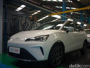 Dirakit di Bekasi, Kandungan Lokal Mobil Listrik Neta Tembus 44 Persen