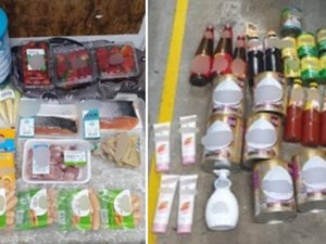 Wanita Tertangkap Basah Curi Makanan Senilai Rp 12 Juta di Supermarket