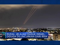 Video: Rudal Jelajah Masuk Israel, Diduga Diluncurkan Dari Irak