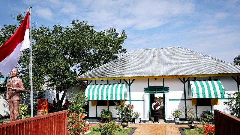 Rumah Pengasingan Bung Karno di Jalan Perwira, Ende Utara, Kabupaten Ende, Nusa Tenggara Timur (NTT). (Dok. PDIP)