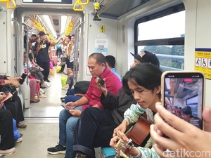LRT Sumsel Gandeng Musisi Lokal Gelar Secret Jamming di HUT Ke-6