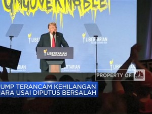 Video: Trump Terancam Kehilangan Suara Usai Diputus Bersalah