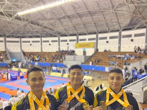 3 Anggota Polres Pasuruan Kota Raih Medali di Kejuaraan Karate Internasional