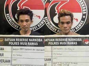 Jon Kenedi dan Angga Ditangkap Edarkan Sabu, Sempat Buang Barang Bukti