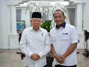 Pengusaha Konstruksi Bertemu Wapres Maruf Amin, Ini yang Dibahas