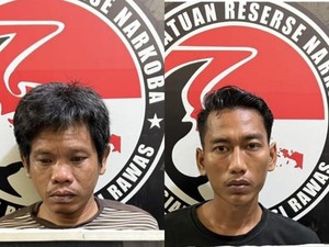 2 Pria di Musi Rawas Ditangkap gegara Simpan Sabu