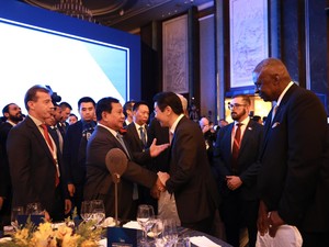 Menhan Prabowo Hadiri Shangri-La Dialogue 2024 di Singapura